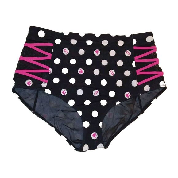 Barbie and Torrid Polka Dot Bikini Bottom Size 2 - Picture 1 of 6